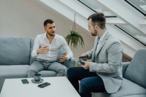 Two Business Owners Talk