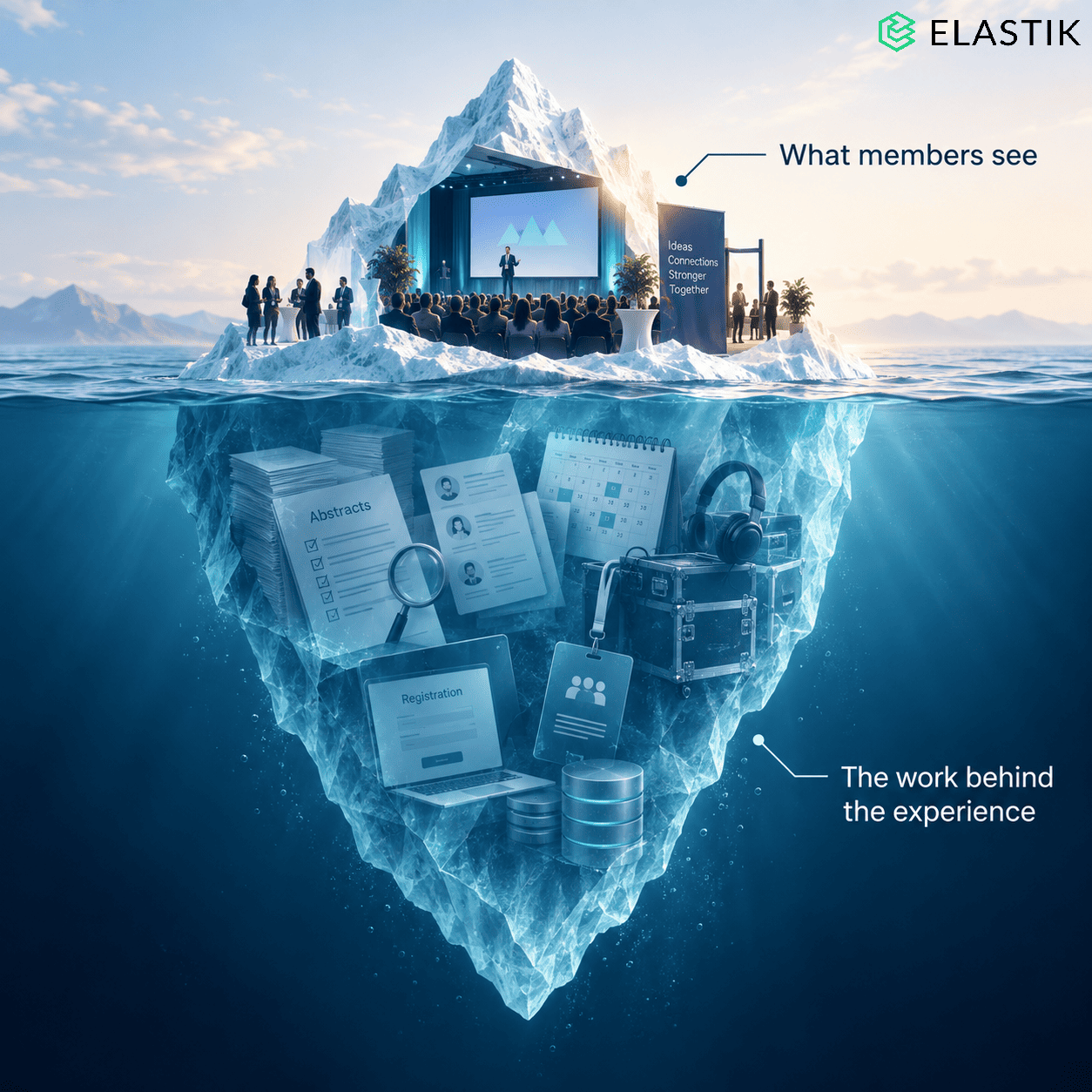 The Event Iceberg