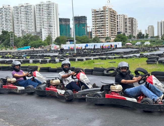ET members at Go-karting track for their Q2 In-person Meet 2025 - Photo 2