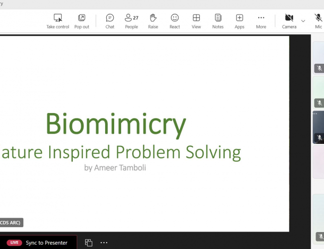 Biomimicry Session