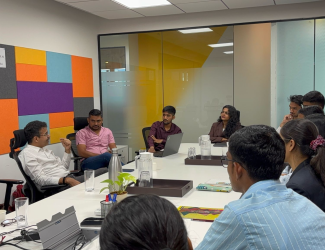 Elevate 2025 Interns at their Induction Program
